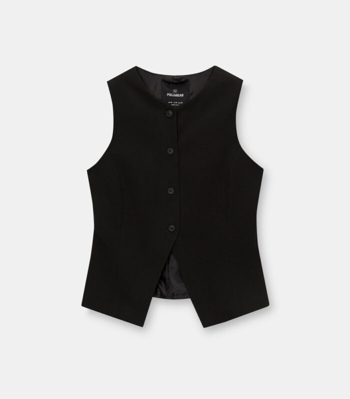 Buttoned vest