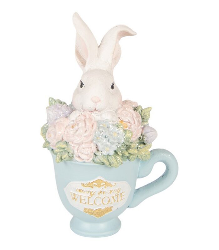 decoratiebeeld clayre en eef 11x9x16cm