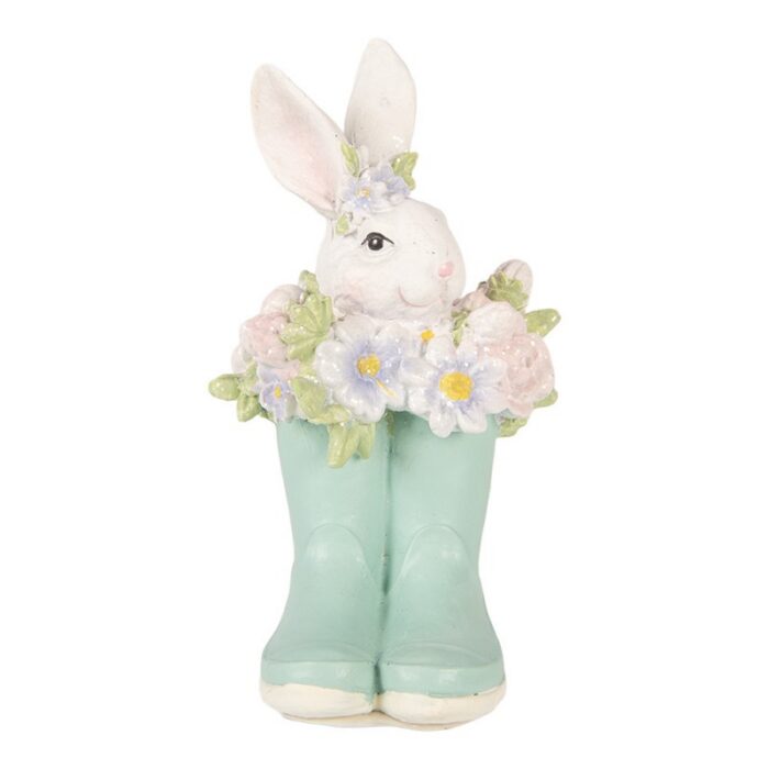 decoratiebeeld clayre en eef 9x9x15cm