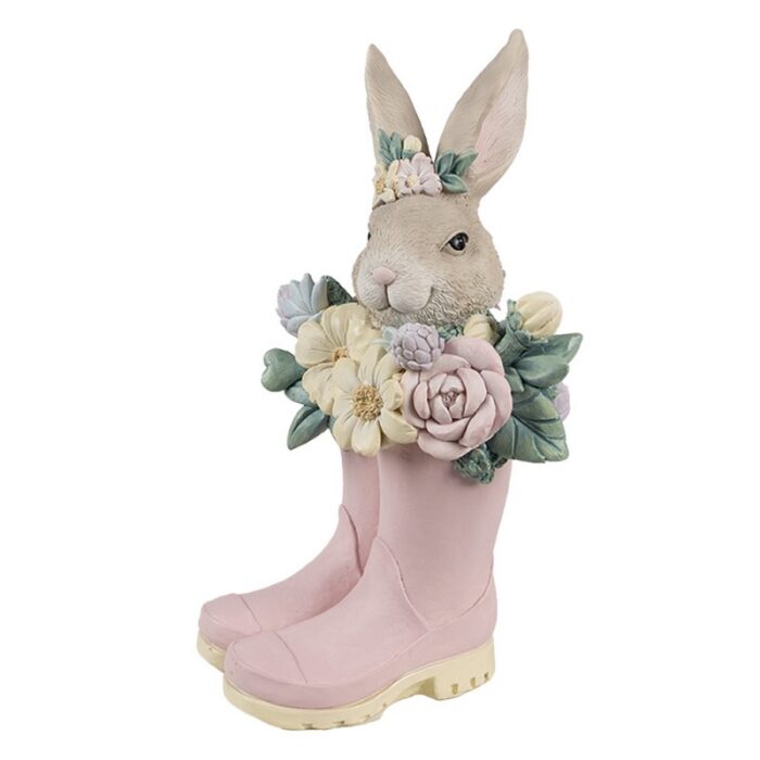 decoratiebeeld clayre en eef 13x13x23cm
