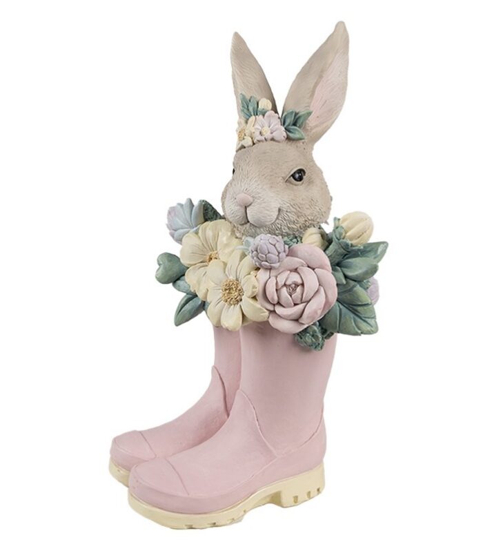 decoratiebeeld clayre en eef 13x13x23cm