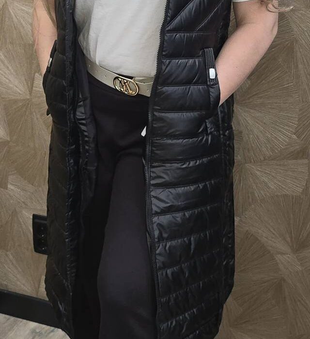 bodywarmer zwart l-xl-2xl-3xl