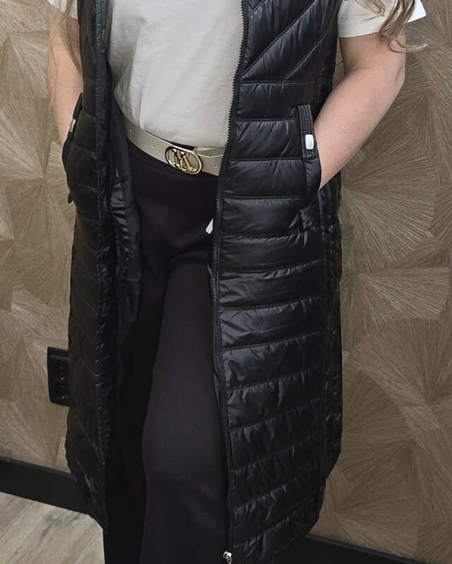 bodywarmer zwart l-xl-2xl-3xl