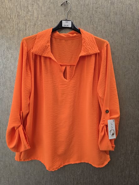 blouse met  kraag 1 maat