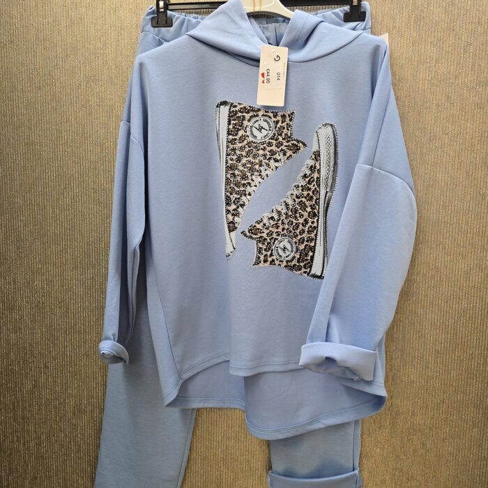2 delig 1 maat met strakkere pijp blauw