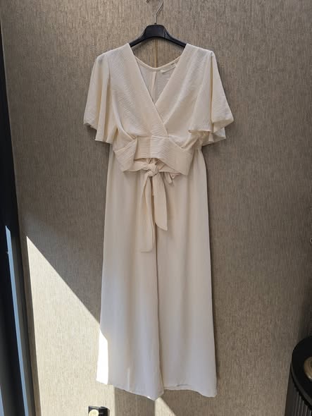 topje met broek 1 maat beige