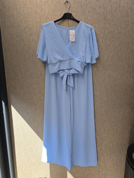 topje met broek 1 maat blauw