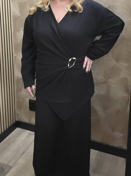 2 delig pak met gesp maat 48 tm 54 zwart